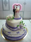 Свадебный торт №145