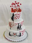 Свадебный торт №161